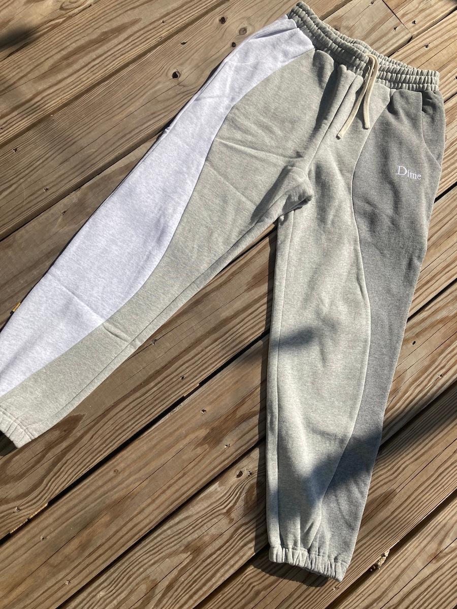 Dime Wavy 3-Tone Sweatpants Pants Shorts at Home Skateshop