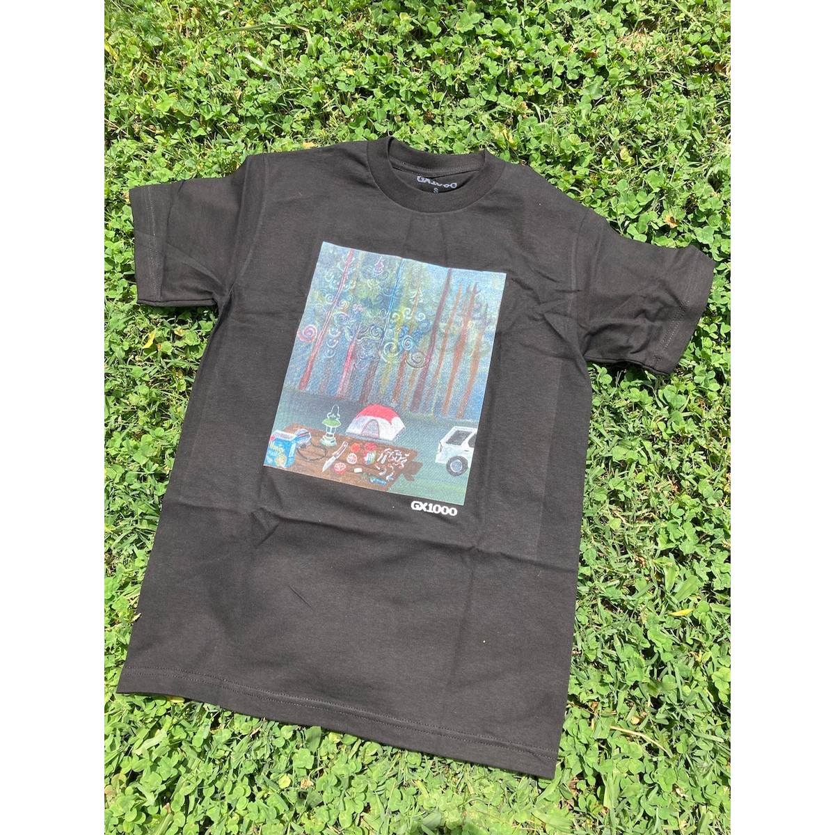 gx1000 camping t shirt