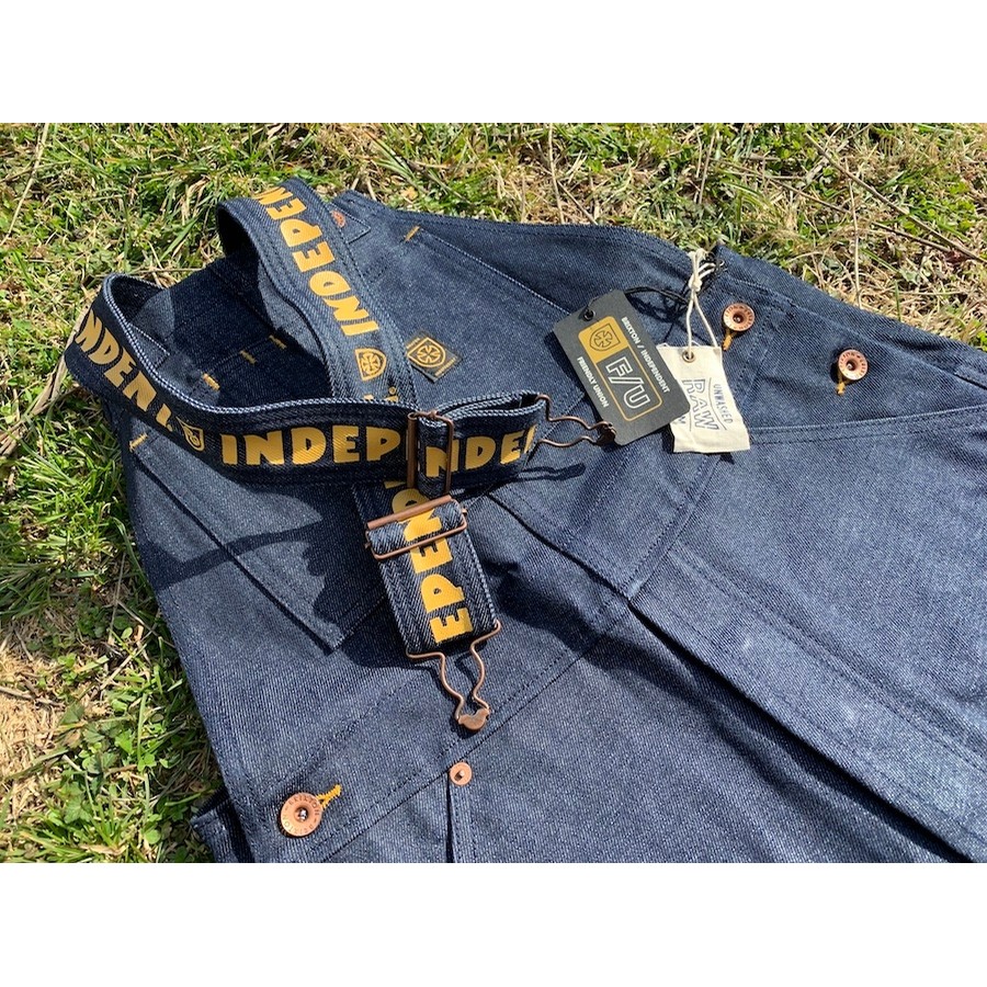 brixton x independent overalls