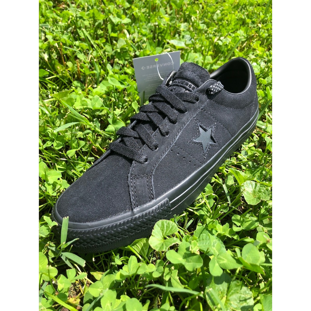 Converse One Star Pro Ox Blackout Footwear at Home Skateshop