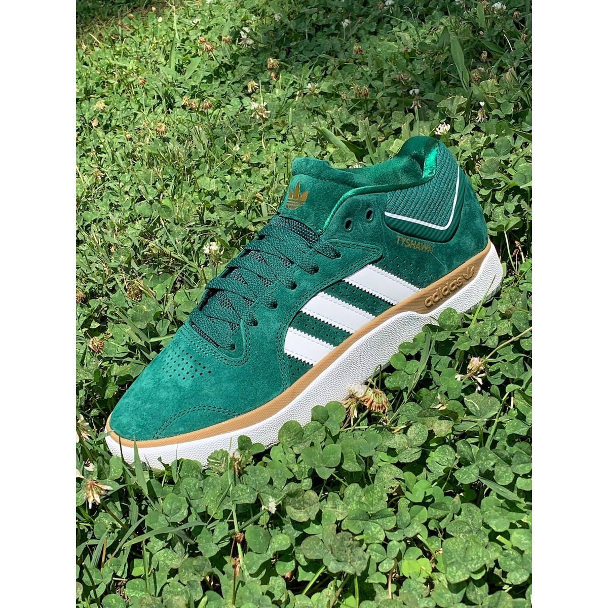 adidas tyshawn shoe green