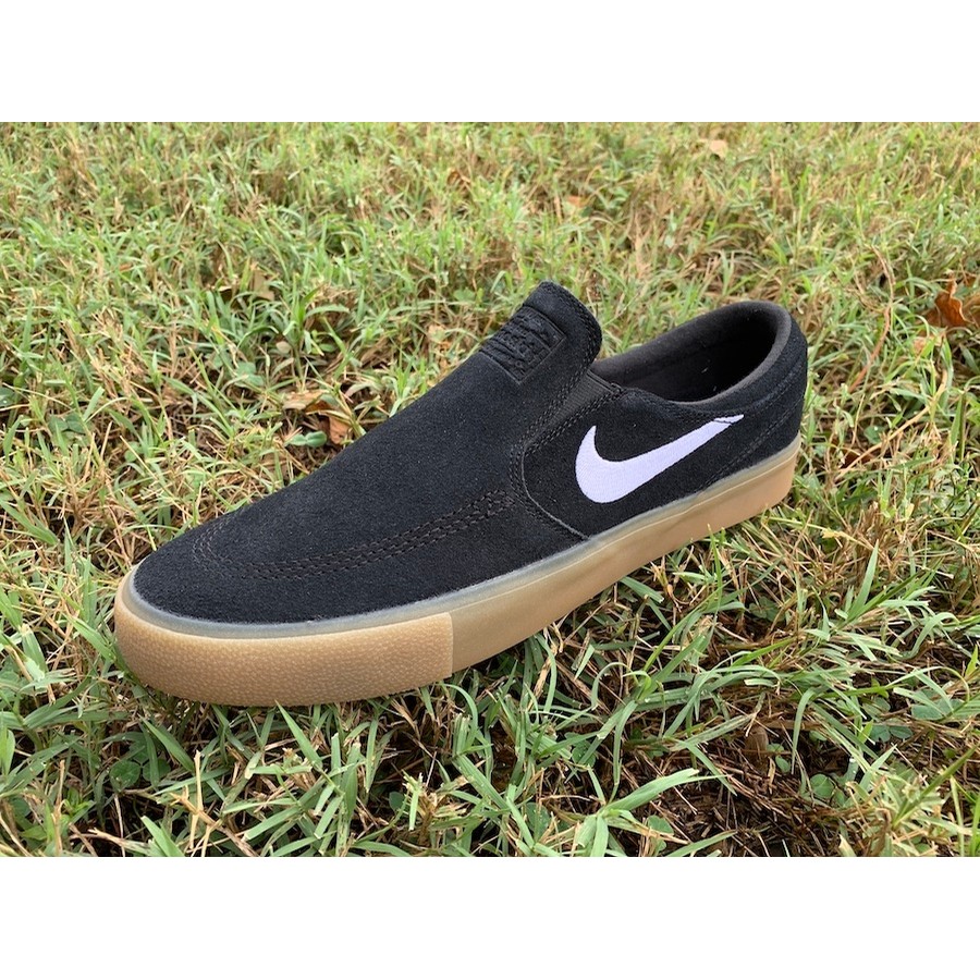 janoski slip on black gum