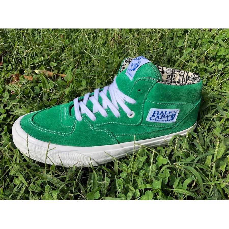 vans half cab green