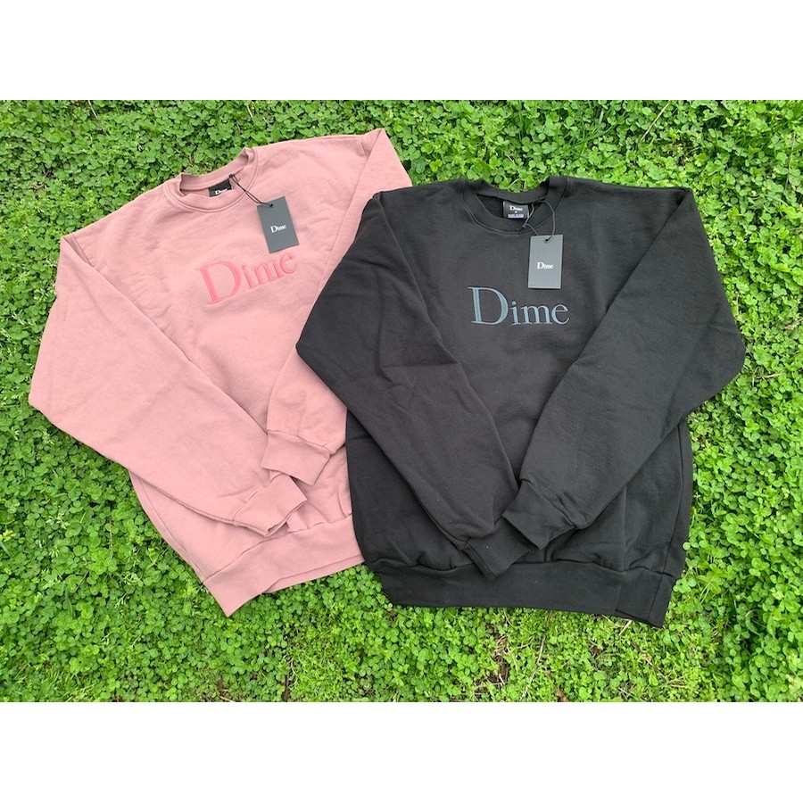 dime classic embroidered crewneck