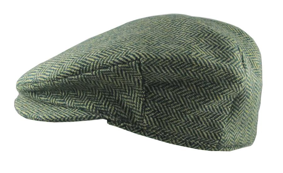 Hanna Hats Flat Cap with Ear Flaps Clothing Caps Hats at Irish on Grand