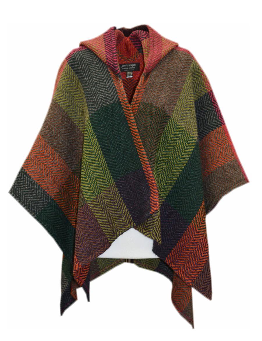Branigan Weavers Aoife Donegal Green Cape Clothing Capes Shawls at ...