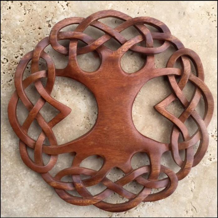 BF Tree of Life Woodcarving Gifts For Home For Wall at Irish on Grand