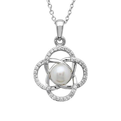 Shanore Celtic Pearl Pendant Jewelry Pendants Necklaces at Irish on Grand