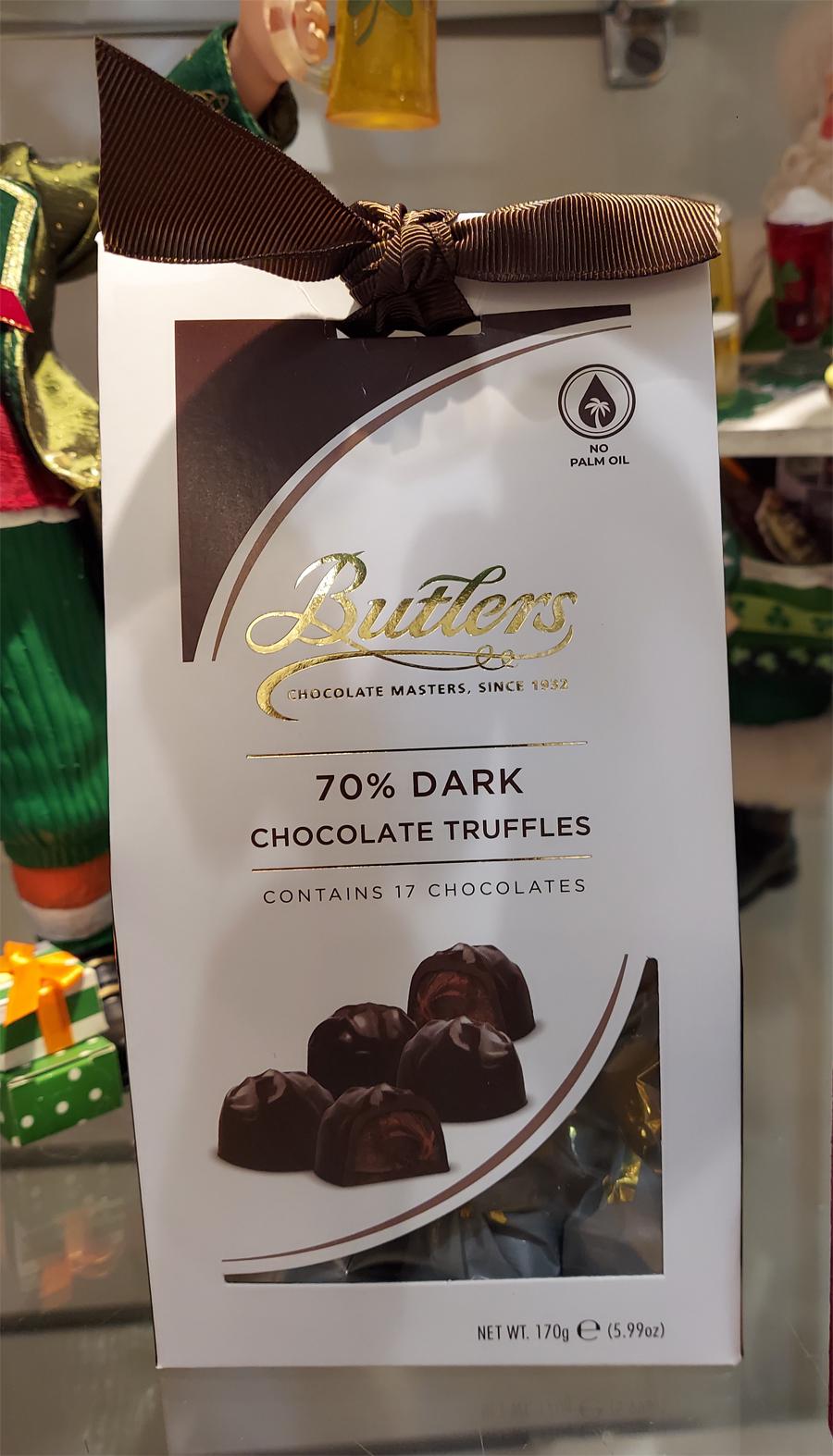 Butlers 70 Dark Chocolate Truffles Gifts Food Candy Sweets at Irish on