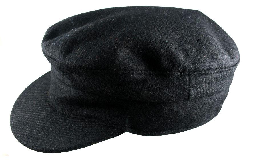 Hanna Hats Skipper Cap (Black) Clothing Caps Hats at Irish on Grand