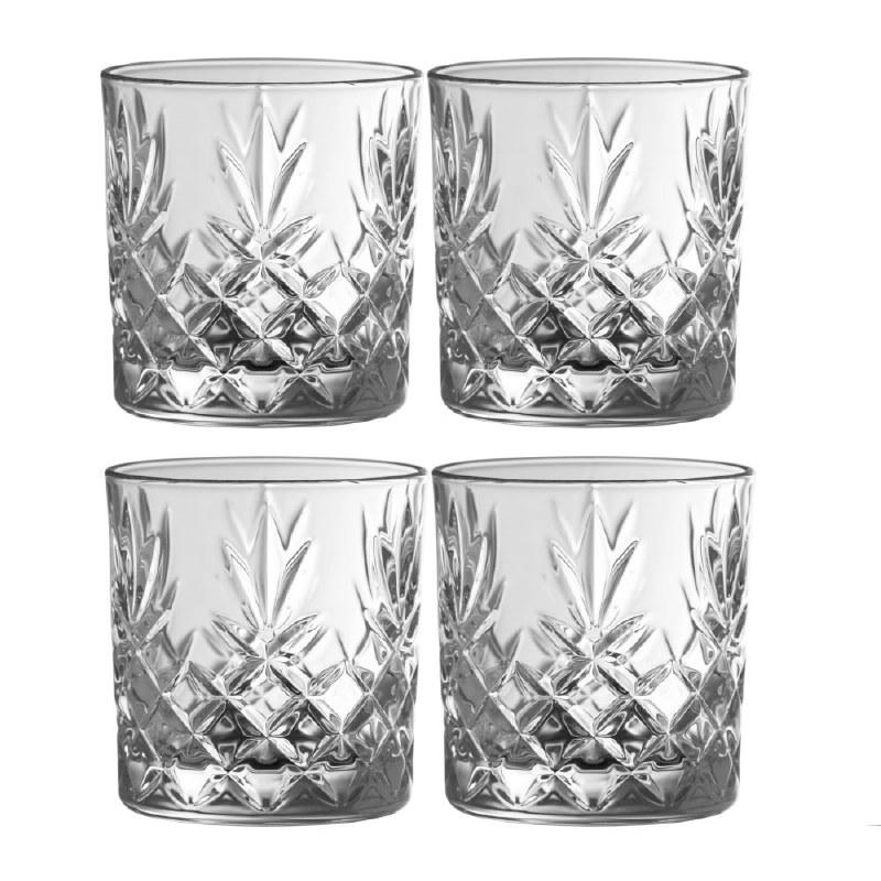 Galway Crystal Irish Whiskey Glass Set D.O.F. Gifts Pub Stuff Glassware