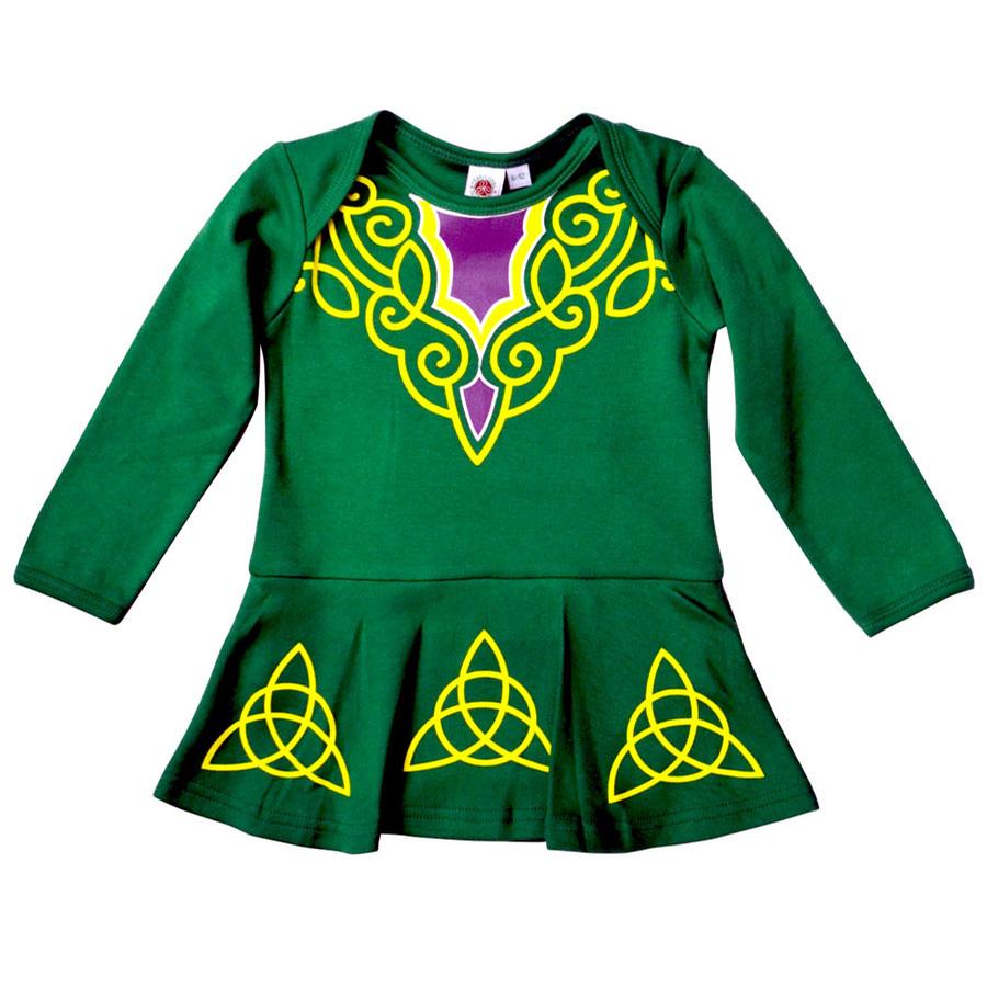 Irish Traditional Craft Irish Dancer Baby Dress Clothing Tops at Irish