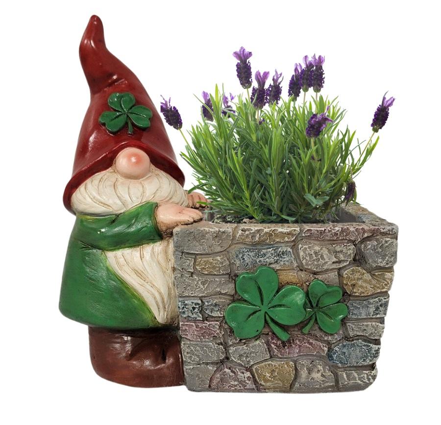 BOE Irish Leprechaun Gnome Planter at Irish on Grand