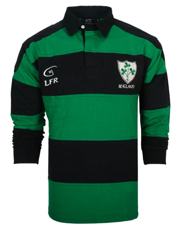 Malham USA Irish Rugby Striped Shirt Clothing Tops at Irish on Grand