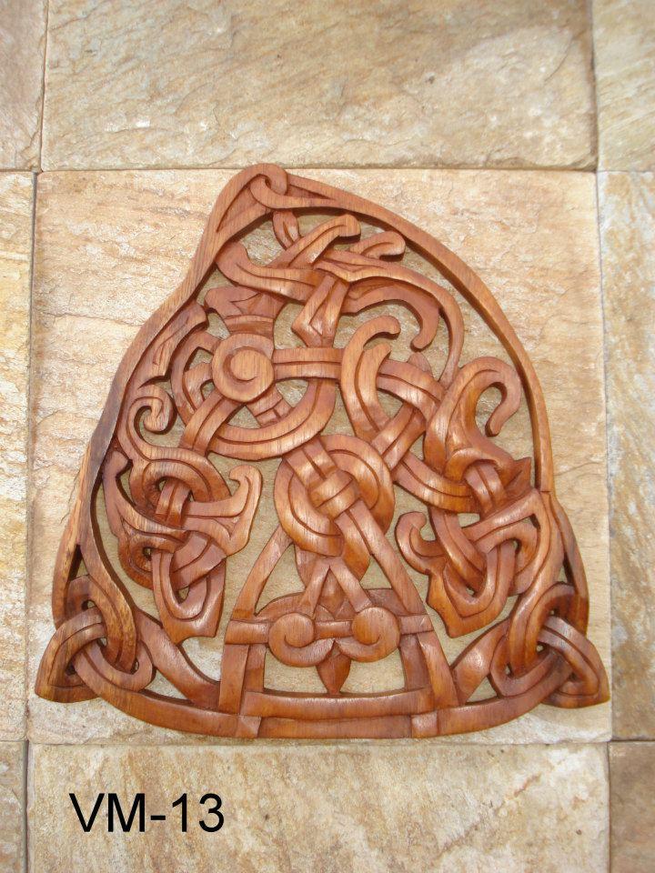 BF Triangle Viking Knot Gifts For Home For Wall at Irish on Grand