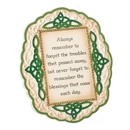 Irish Wisdom Blessing Plaque