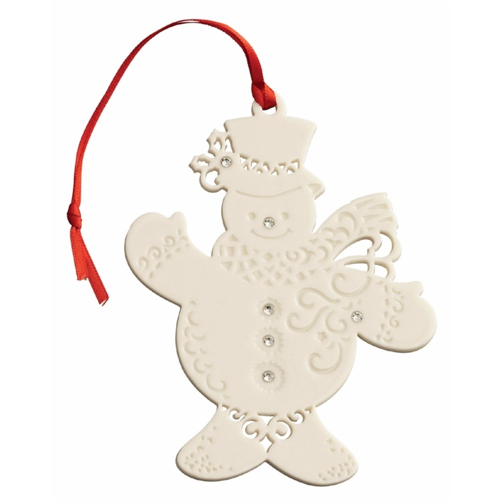 Snowman with Gems Ornament