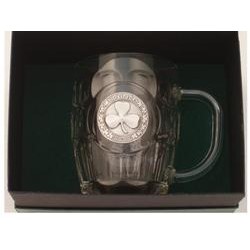 Pewter Shamrock Tankard