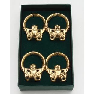Small Claddagh Door / Wall Hook set of 4 boxed