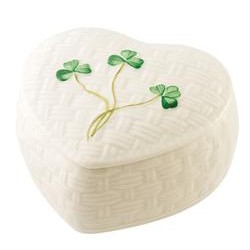 Belleek China Kylemore Trinket Box
