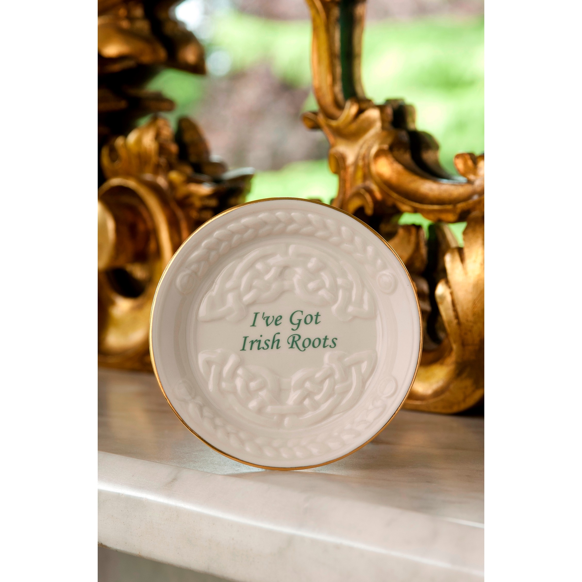 Belleek Ive Got Irish Roots Dish