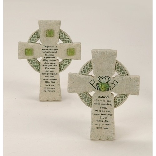 Irish Faith Stone Cross
