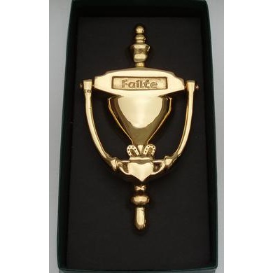 Large Claddagh Georgian Door Knocker