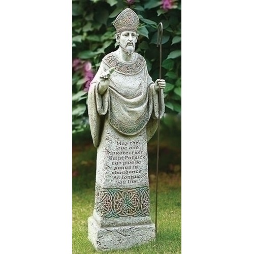 St. Patrick Garden Statue