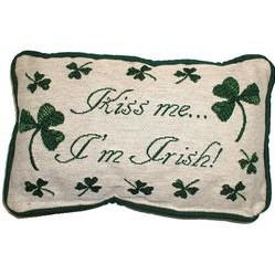 Loomcraft Kiss Me…I'm Irish Pillow