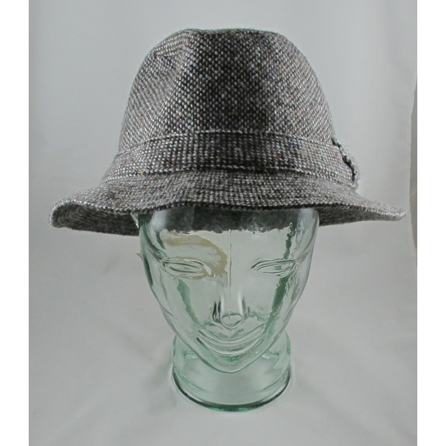 Hanna Hats Irish Walking Hat (Grey Salt and Pepper) Clothing Caps Hats ...