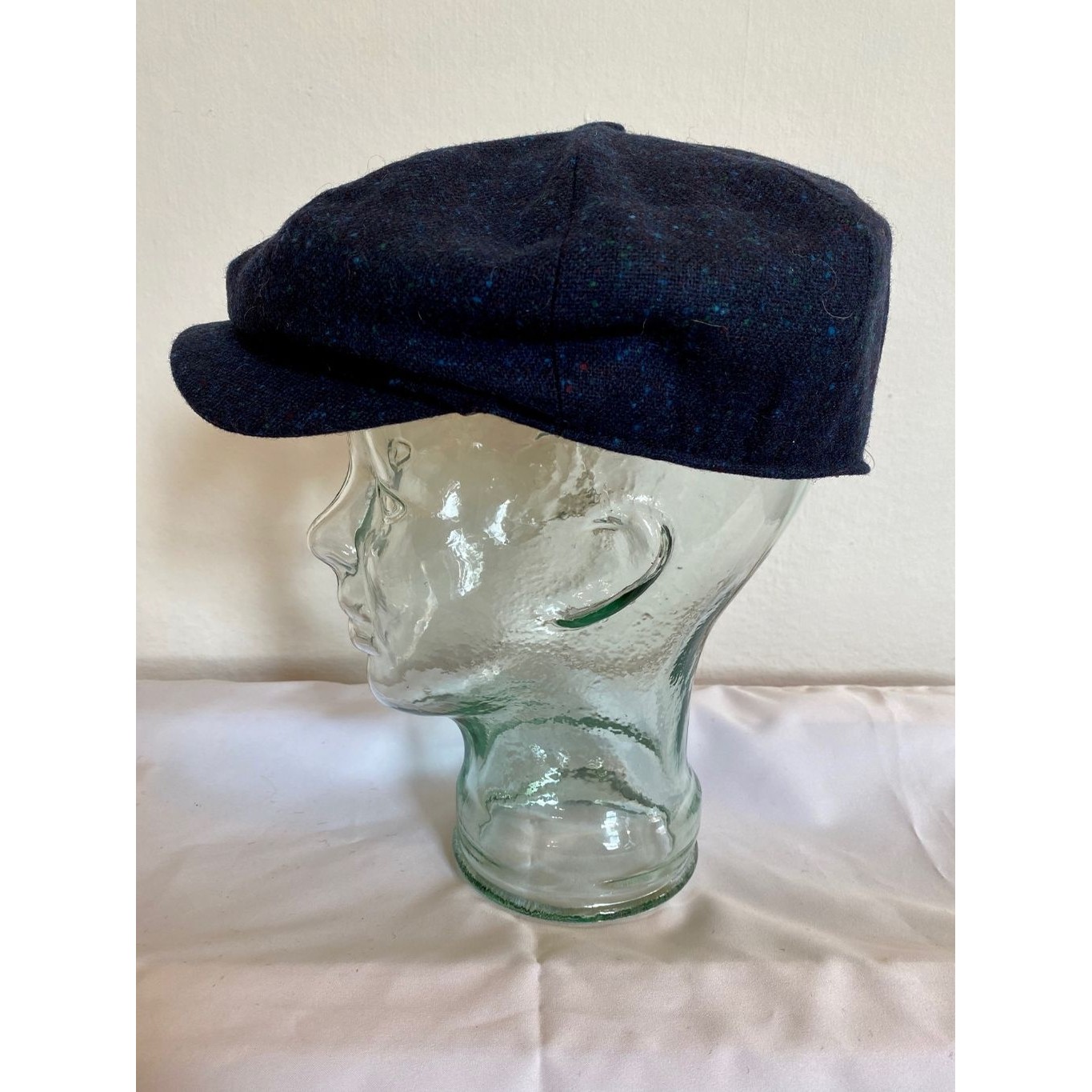 Hanna Hats Peaky Blinder Cap (Midnight Blue) Clothing Caps Hats at ...