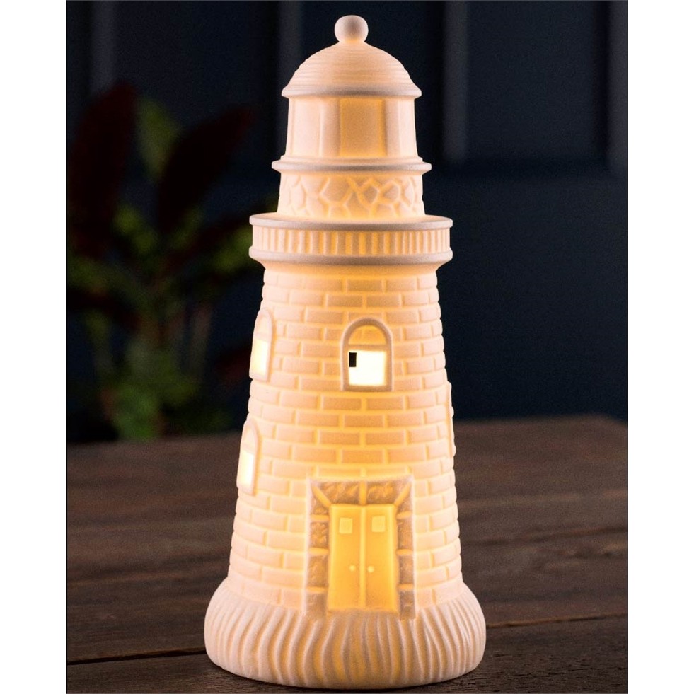 Belleek China Lighthouse LED Light Gifts For Home at Irish on Grand