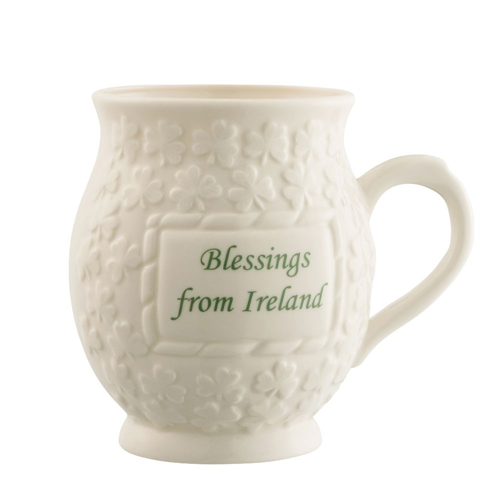Belleek China Belleek Blessings from Ireland Mug Gifts Collectables at