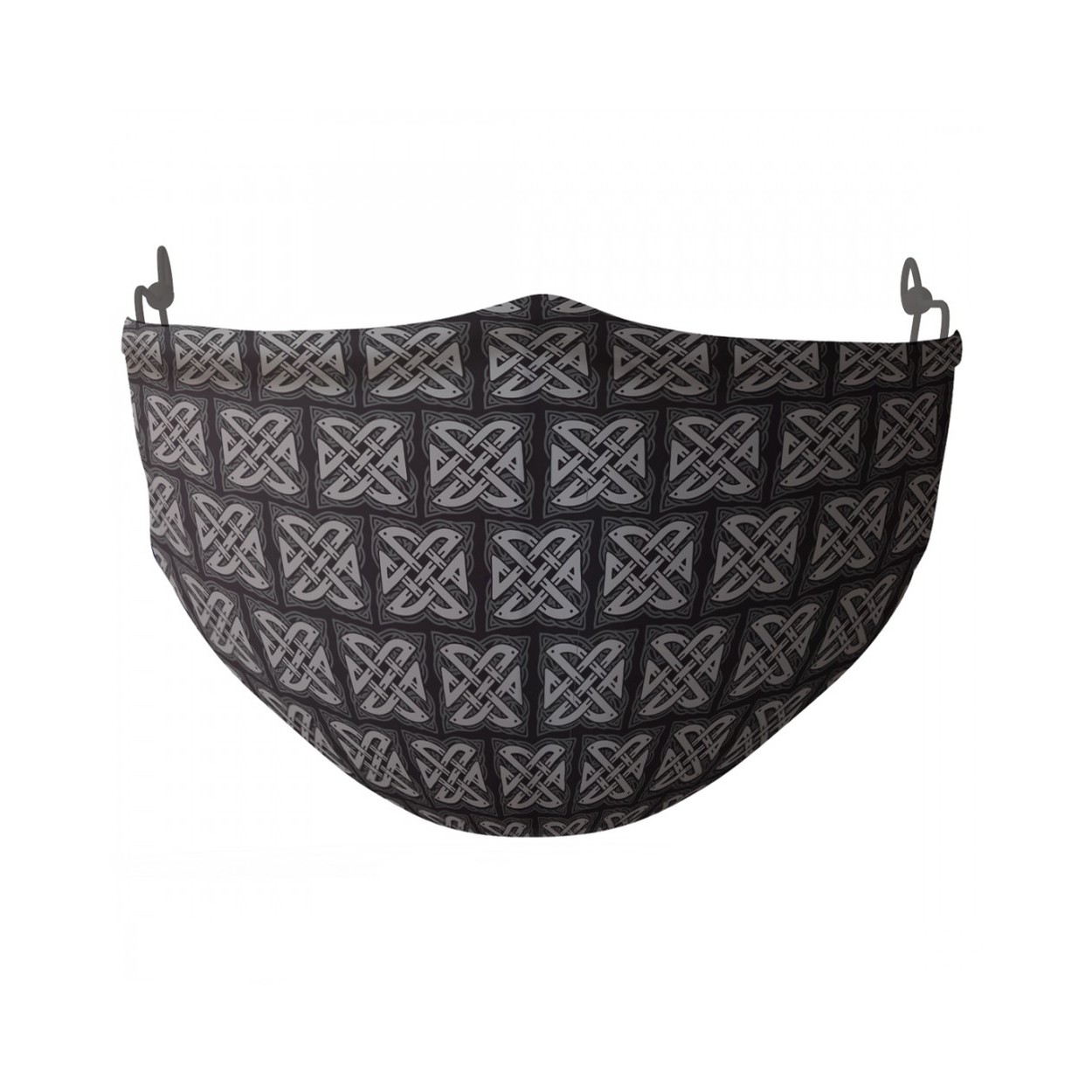 Patrick Francis Irish Celtic Face Mask(Black Grey) Gifts Surprise Me at Irish on Grand