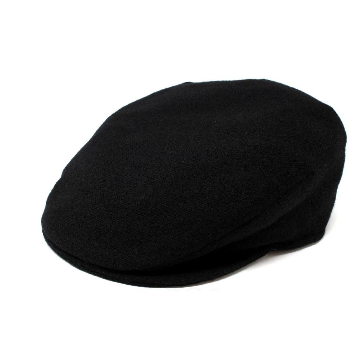 Hanna Hats Irish Vintage Cap (Black Tweed) Clothing Caps Hats at Irish