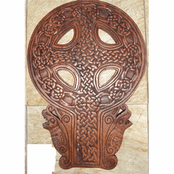 Celtic Cross with Hounds