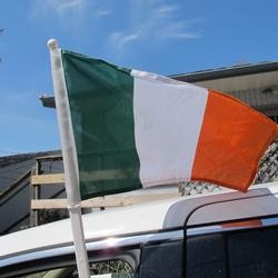 Irish Car Flag