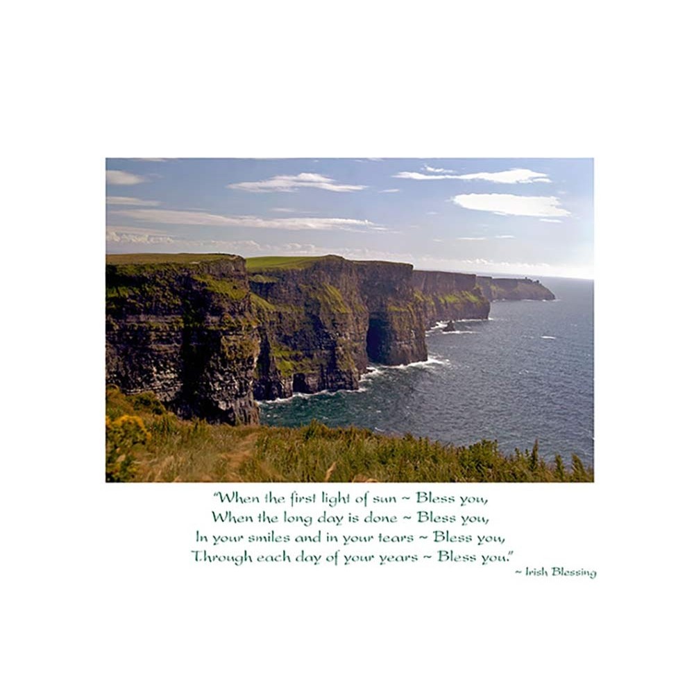 Cliffs of Moher Birthday Card