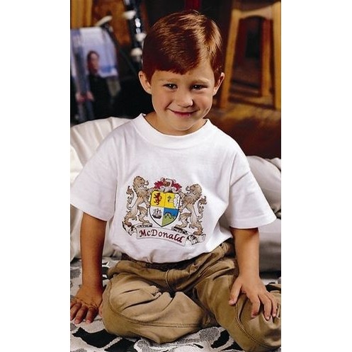 Sexton Coat of Arms Tshirt Clothing Tops at Irish on Grand