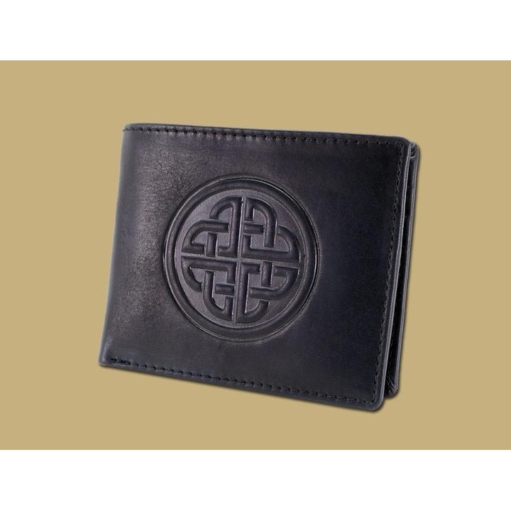 Lee River Leather Conan Celtic Wallet For Him at Irish on Grand
