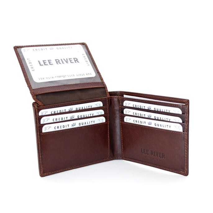 Lee River Leather Conan Celtic Wallet For Him at Irish on Grand