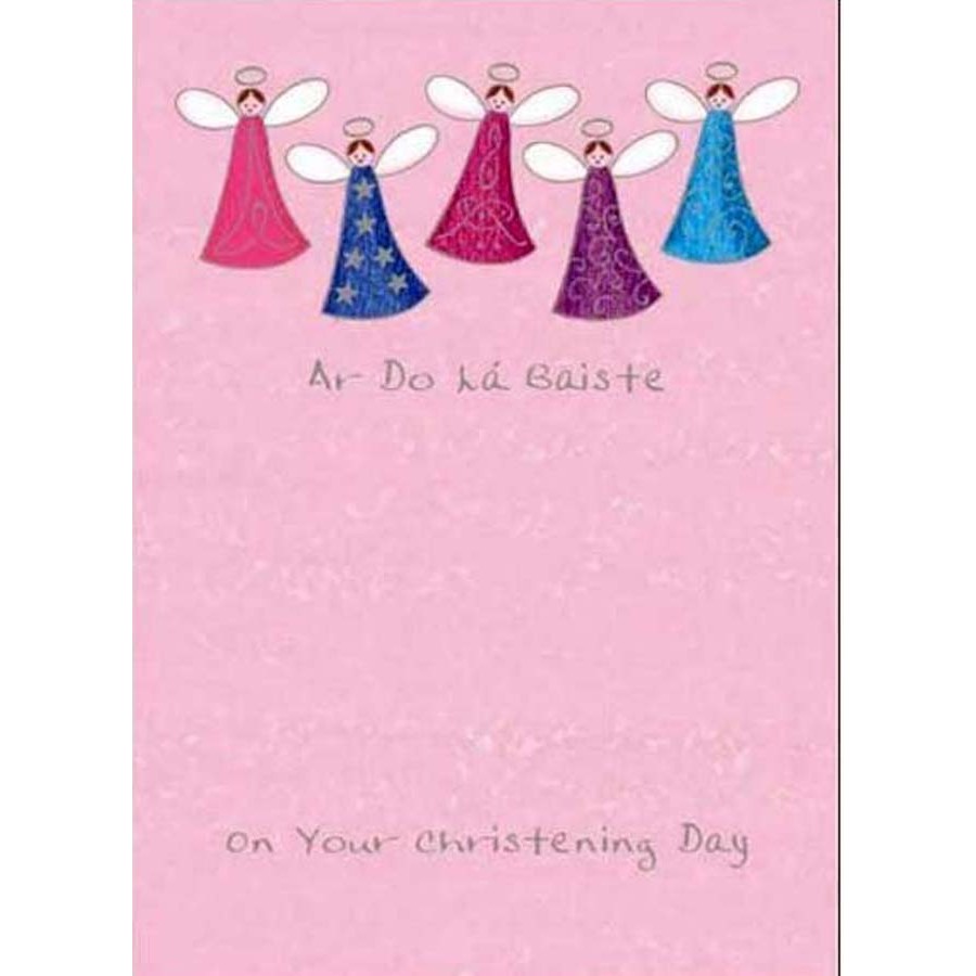 Irish Christening - Baptism Card