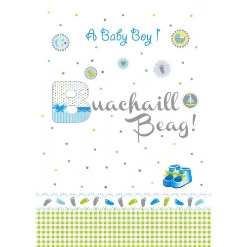 Irish Baby Boy Card