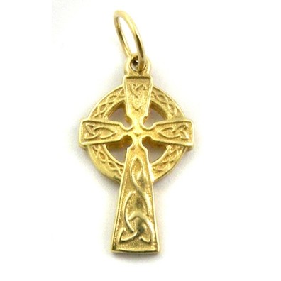 Gold Celtic Cross