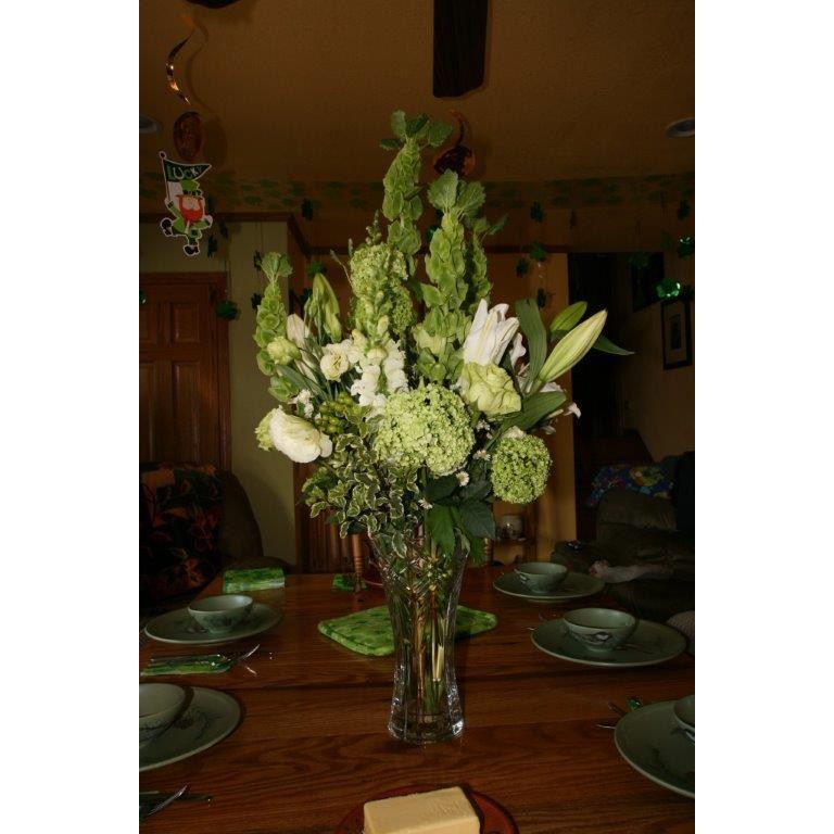 Kathy Brady Walsh's St. Patrick's Day Table Kathy Brady Walsh's St. Patrick's Day Table