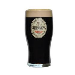 Guinness Label Pint Glass