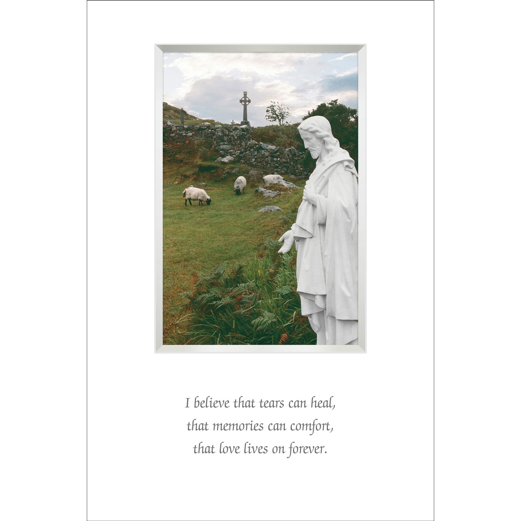 Irish Sympathy Blessing Framed