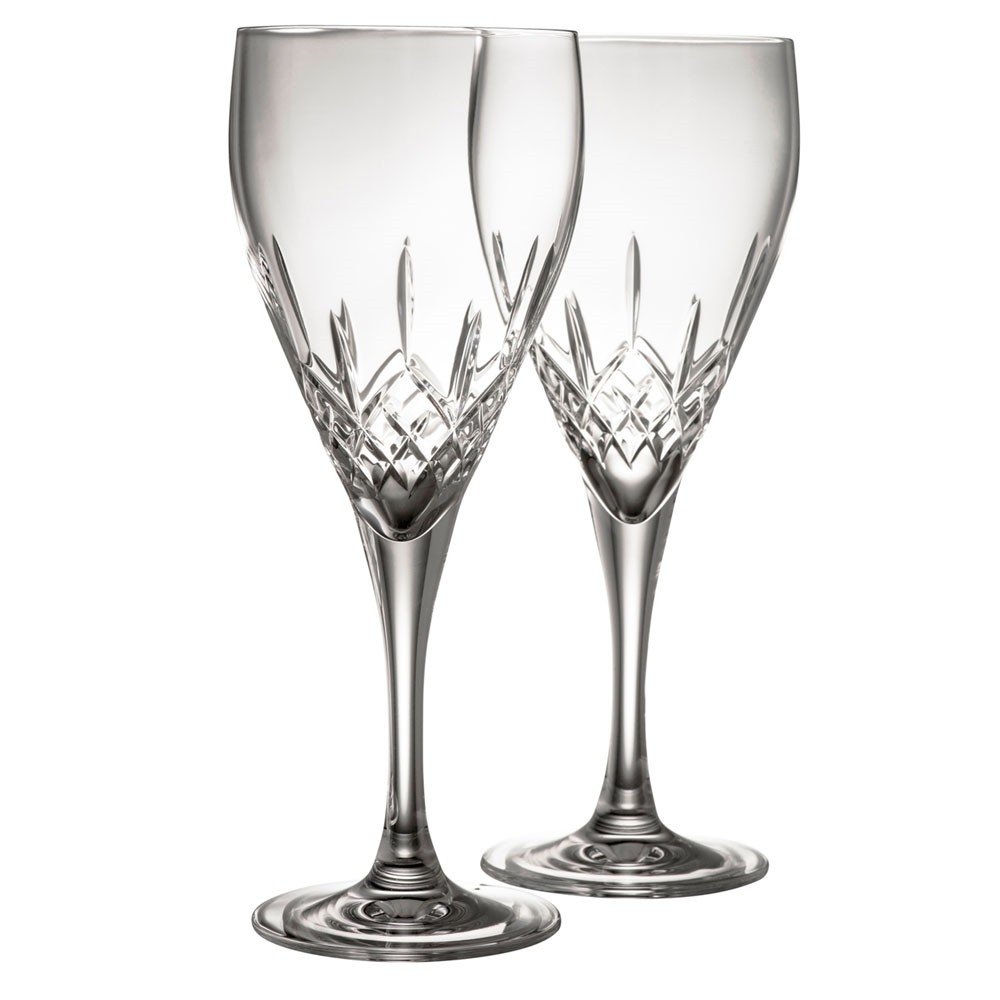 Galway Crystal Longford Red Wine Glasses Gifts For Home Tableware at