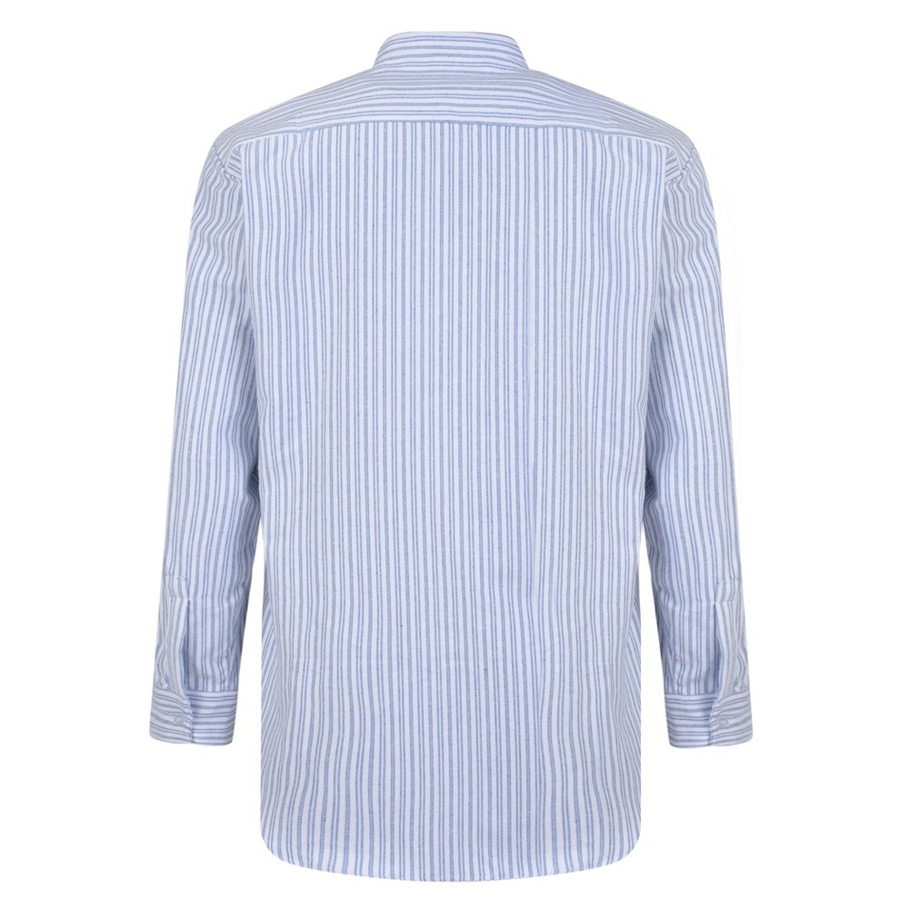 Magee Clothing Grandfather Shirt Double Blue Stripe Clothing Tops at ...