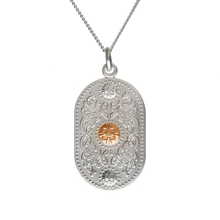 Arda Large Silver Pendant